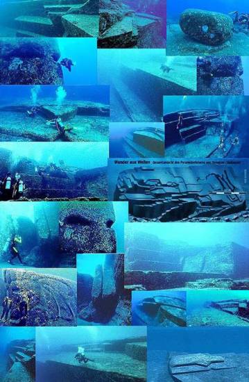 Подводные пирамиды в Японии - Остров Йонагуни 10