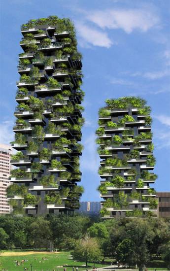 Вертикальный лес в многоэтажном доме - Vertical Forest от Stefano Boeri Architetti 05