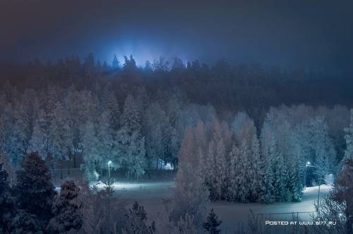 Зима на фотографиях Mikko Lagerstedt 10